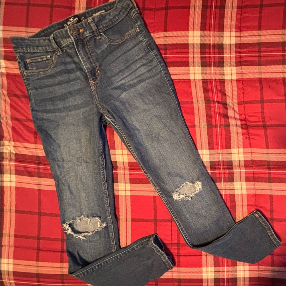 Hollister Distressed Denim Skinny Jeans